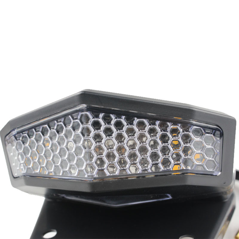 LED stražnje svjetlo za off-road motocikl — Fender tail light, 12V, ABS plastika