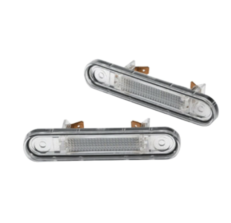 LED svjetlo za ploču s registarskom oznakom za Mercedes-Benz E-klasa/C-klasa (W124, W201, E200, E220, C180, C200) – 13V, 5W, 6000K, vijek trajanja 50 000 h