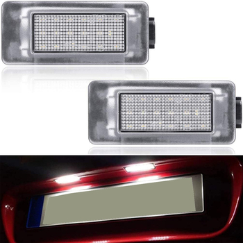 Polarlander 2x LED svjetla za registarsku pločicu, ABS, 12V, za Nissan Serena C27 (16–19)