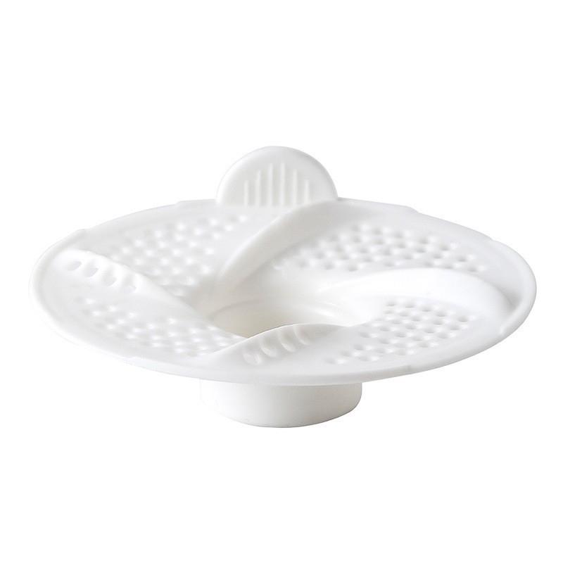 Filtrni poklopac odvodnog kanala u kupaonici s dizajnom vrtloga — za dlake, protiv začepljenja, protiv insekata