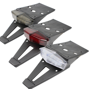 Zadnje svjetlo za motocikl, model Weideng, ABS kućište, LED izvor, 12V