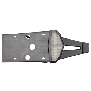 Zadnje svjetlo za motocikl, model Weideng, ABS kućište, LED izvor, 12V