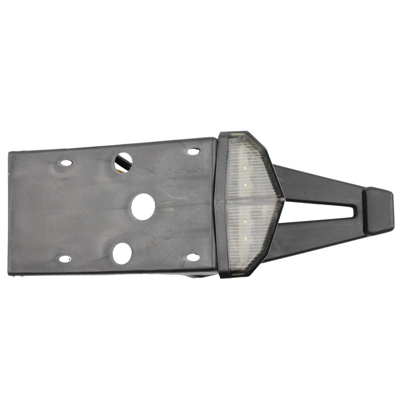 Zadnje svjetlo za motocikl, model Weideng, ABS kućište, LED izvor, 12V