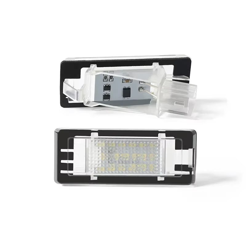 LED svjetlo za registarsku pločicu Renault Espace Laguna Scenic Fluence, Dacia Duster – 12V, Plastika, Yanyun