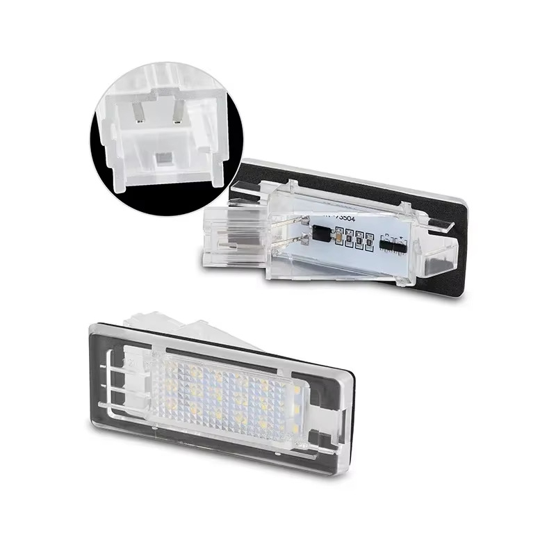 LED svjetlo za registarsku pločicu Renault Espace Laguna Scenic Fluence, Dacia Duster – 12V, Plastika, Yanyun