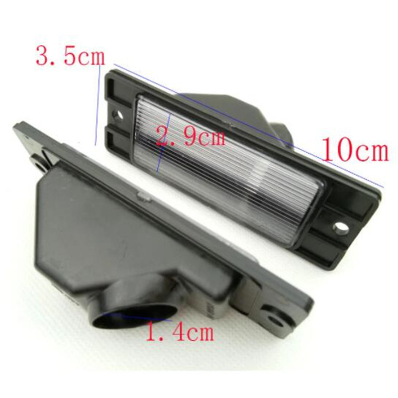 Lampe za registarsku pločicu za Lingyue V3 i 01-04 Lancer Ling Shuai, Lingzhi V5/V6 — ABS, 12V, 6W, Model fdnb, Kompatibilno: Lingyue V3, Ling Shuai, Lingzhi V5/V6