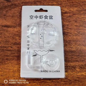 Tubă de hrănire acrilică pentru acvariu cu farfurie pentru creveți — set de 150 bucăți, Shengke Analysis