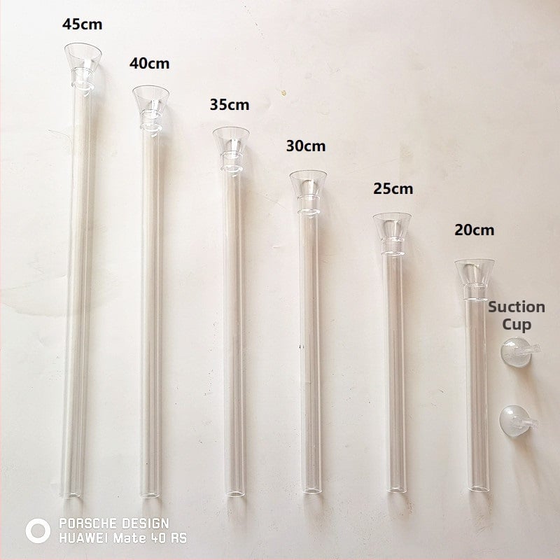 Tubă de hrănire acrilică pentru acvariu cu farfurie pentru creveți — set de 150 bucăți, Shengke Analysis