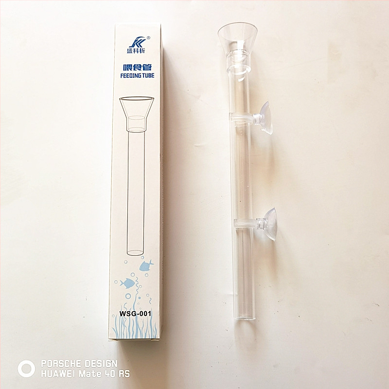 Tubă de hrănire acrilică pentru acvariu cu farfurie pentru creveți — set de 150 bucăți, Shengke Analysis