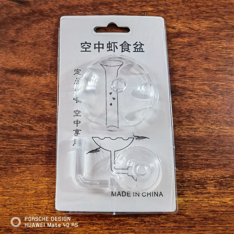 Tubă de hrănire acrilică pentru acvariu cu farfurie pentru creveți — set de 150 bucăți, Shengke Analysis