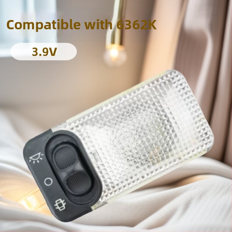 6362P3 Lampa za čitanje za unutarnje stropno svjetlo, kompatibilna s Peugeot 206, 207 i Citroën C2, 6362K9