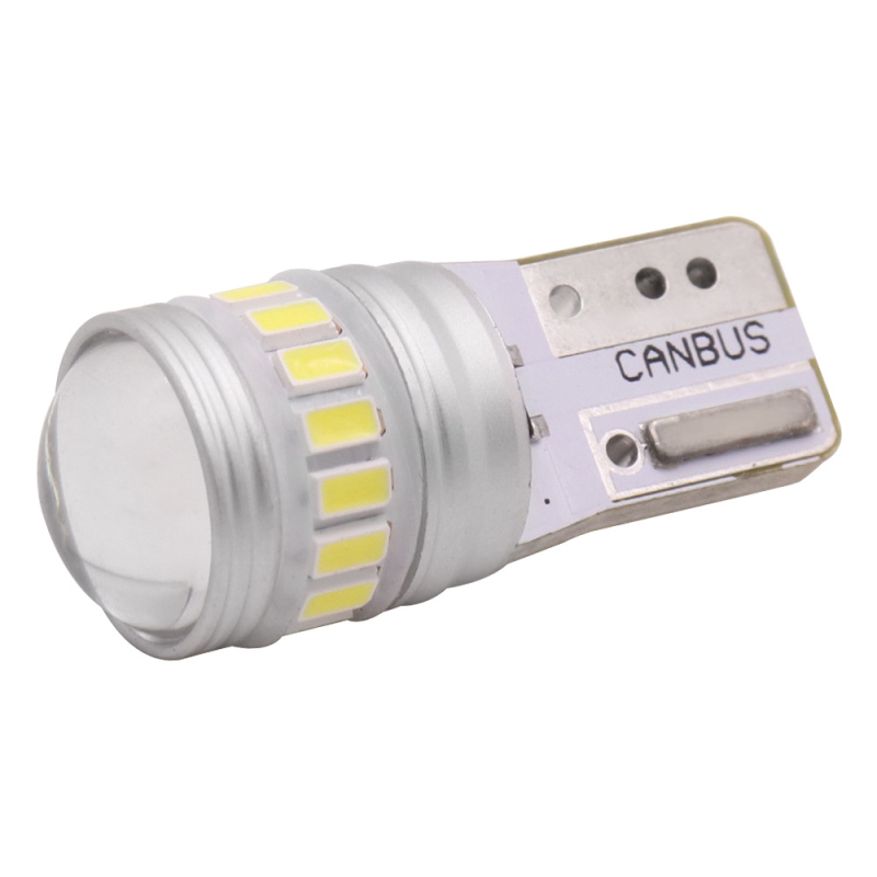 T10 LED svjetlo za registarsku pločicu, 12-24V, 2W, aluminijsko kućište, LED 3014+3030