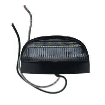 4LED plastična svjetla za registarsku pločicu, 10-30V, 0,8W, 6000K, za kombije, kamione i prikolice