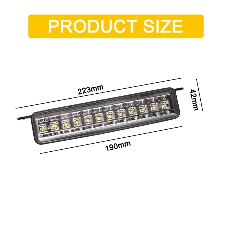 LED svjetlo za registarsku pločicu Suzuki Jimny JB23 JA11 JA12 SJ30 JA22 - 12V, 1.44W, 6500K, SP-TLJ073
