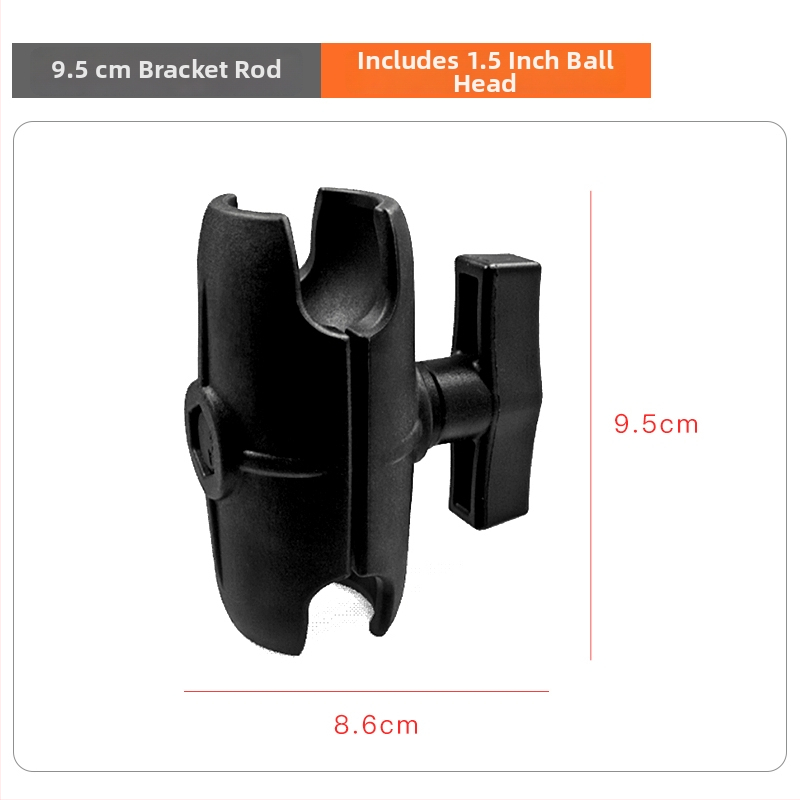 RAM baza s kugličnom glavom za držač sonar probe, spojni okvir za teško opremu i proširenje kabine građevinskog vozila (Šifra artikla F775T6S7SS6MMT, Model VIN)