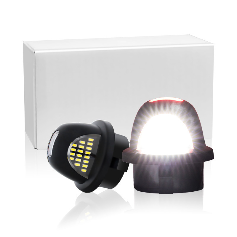 LED svjetlo za registarsku pločicu, crveno-bijelo dvobojno, za Ford F-150/F-250/F-350