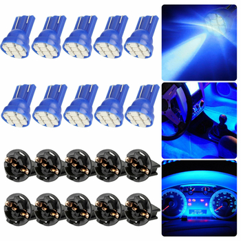 LED indikátor šírky a svetlá na poznávaciu značku, T10 + základňa, 3020 8SMD, 12V, 1.5W, 300 lm, s konektorovým setom