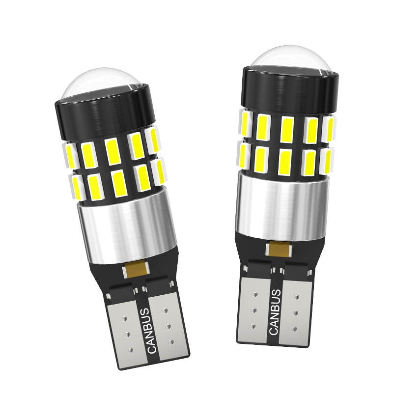 LED automobilska svjetiljka T10-3014, 30SMD, CANBUS, DC12–24V, 300 lm, 6000–7000K, FPC fleksibilna pločica; višestruka funkcija: pozicija, čitanje, broj registarske značke i kabinska svjetla; dimenzije 36.5×11.4 mm