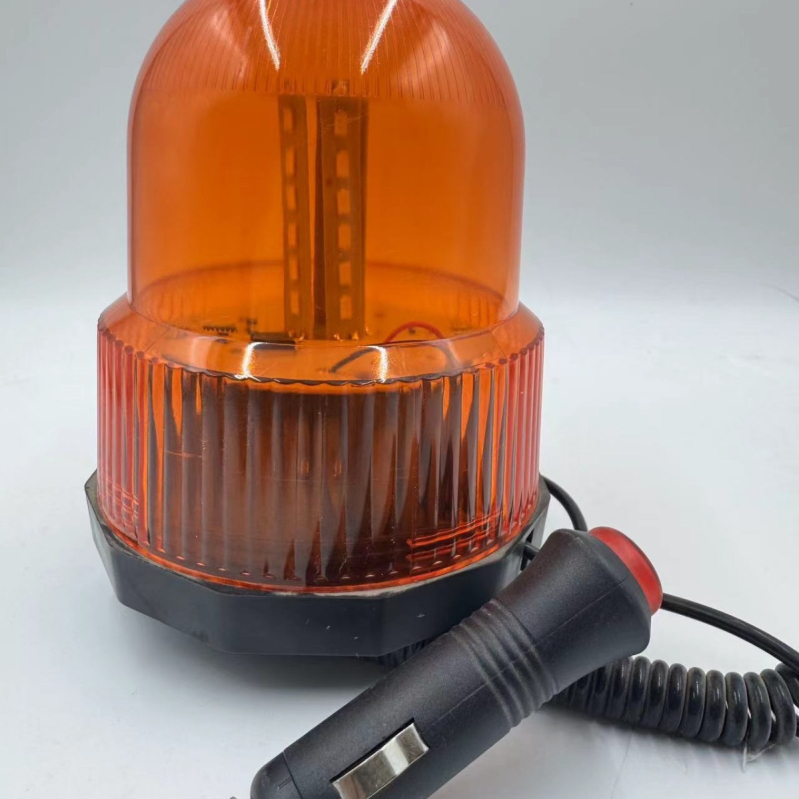 LED výstražné svetlo s otáčajúcim stroboskopom, 12-24V, 40W, 5000 lm, montáž na strope, model Yk-k303-40, vhodné pre školské autobusy, policajné auto, nákladné auto