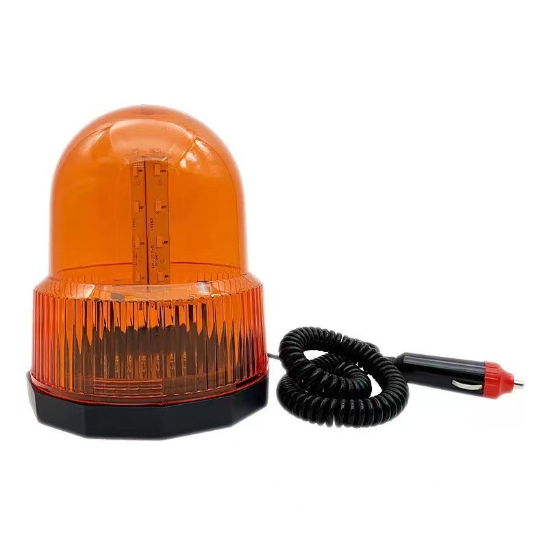 LED výstražné svetlo s otáčajúcim stroboskopom, 12-24V, 40W, 5000 lm, montáž na strope, model Yk-k303-40, vhodné pre školské autobusy, policajné auto, nákladné auto