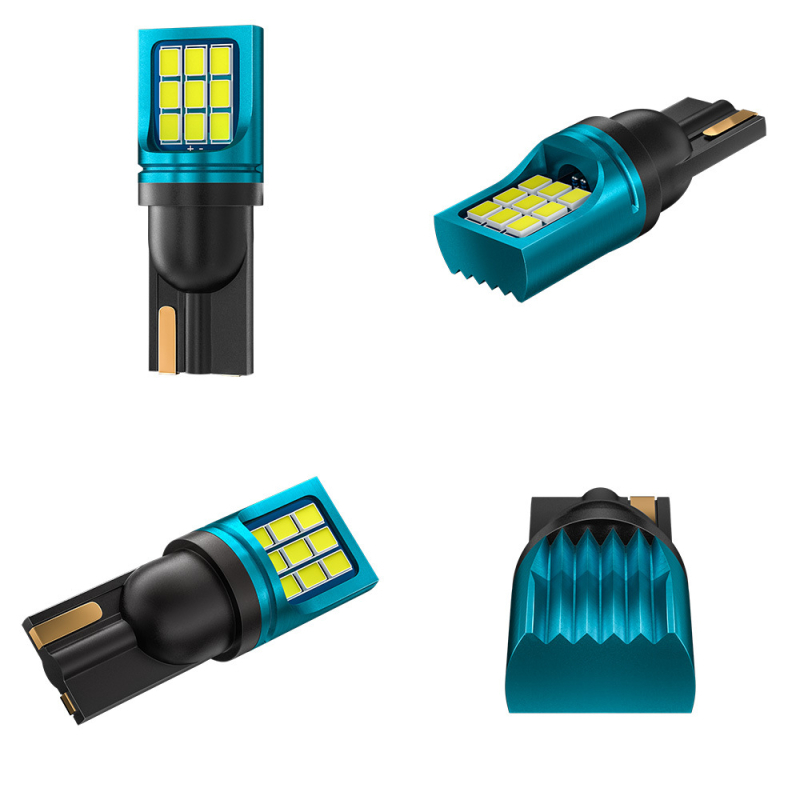 LED auto lampa T10-2610-9, 12-24V, 2W, 9SMD, 6500K, 2100 lm