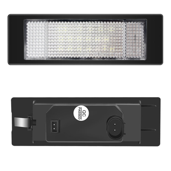 BMW svjetlo za registarsku pločicu – LED, 12V, 20W, vijek trajanja 50.000 h, kompatibilno E81 E85 E86 E87 E63 E64 Z4 F12 F13 2D