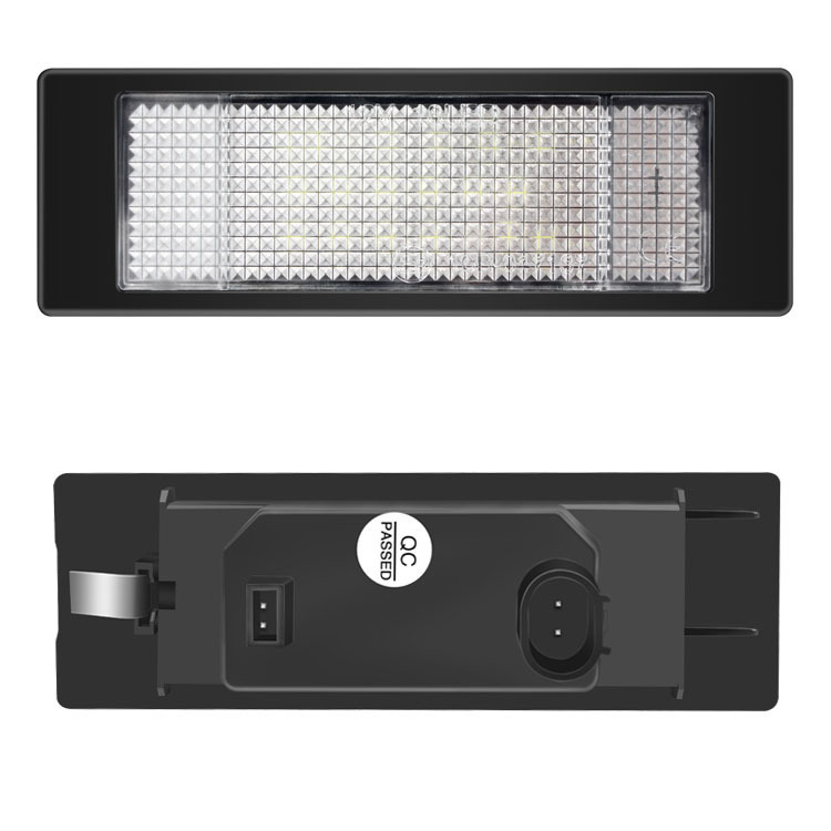 BMW svjetlo za registarsku pločicu – LED, 12V, 20W, vijek trajanja 50.000 h, kompatibilno E81 E85 E86 E87 E63 E64 Z4 F12 F13 2D