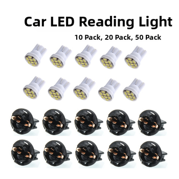 T10 LED unutarnje svjetlo automobila, LED svjetlo za instrument ploču, LED svjetlo za registarsku pločicu, svjetlo na vrata – komplet 10/20/50