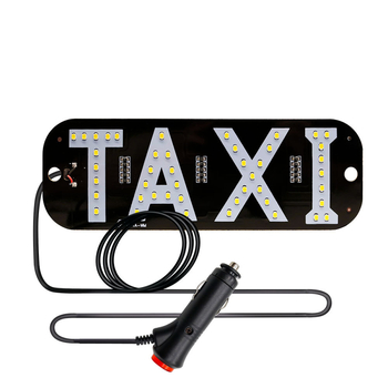 Automobilska LED TAXI indikator svjetlo, TAXIDX model, 12V, 3W, ABS.