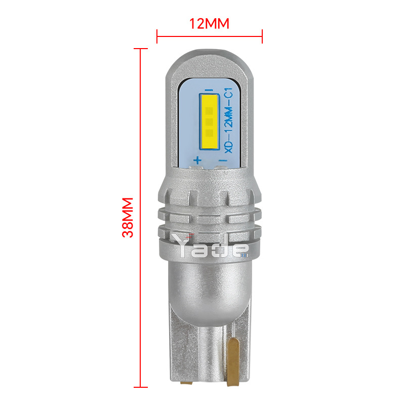 Automobilska LED svjetla indikatora širine, baza T10 1860, 2SMD, visoka svjetlina za pločicu s registracijom, W5W mala žarulja, CAN bus dekodiranje