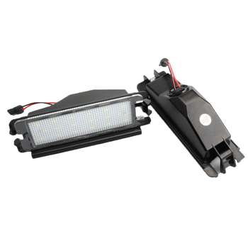 LED stražnja svjetiljka za registarsku pločicu Ellachi, LED izvor sa ABS kućištem, 12V, 1.92W, vijek trajanja 50.000 h, kompatibilno s Dacia Sendero II