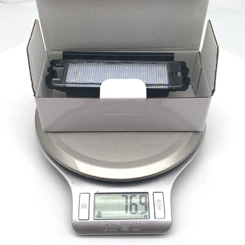 LED stražnja svjetiljka za registarsku pločicu Ellachi, LED izvor sa ABS kućištem, 12V, 1.92W, vijek trajanja 50.000 h, kompatibilno s Dacia Sendero II