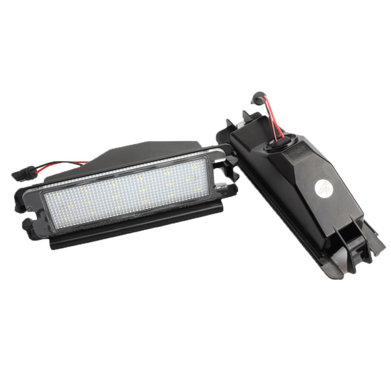 LED stražnja svjetiljka za registarsku pločicu Ellachi, LED izvor sa ABS kućištem, 12V, 1.92W, vijek trajanja 50.000 h, kompatibilno s Dacia Sendero II