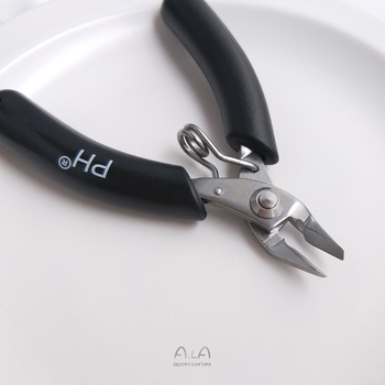 Clește pentru bijuterii din oțel titan; clește cu nas de ac; marcă: aila accessories