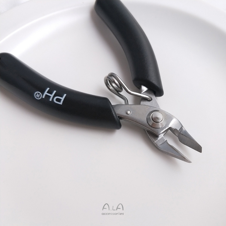 Clește pentru bijuterii din oțel titan; clește cu nas de ac; marcă: aila accessories