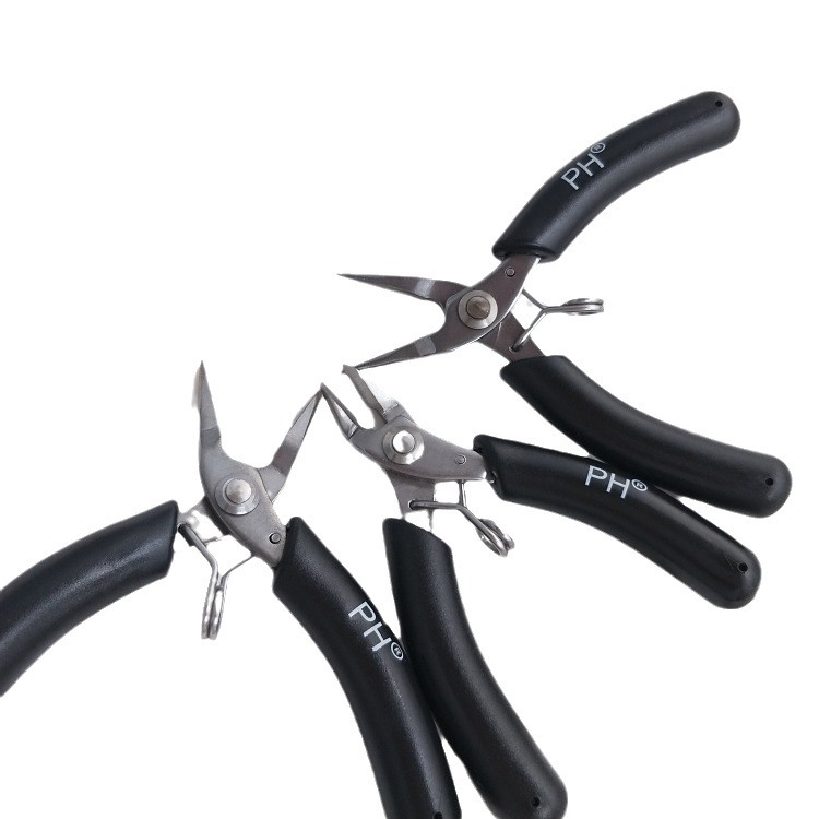 Clește pentru bijuterii din oțel titan; clește cu nas de ac; marcă: aila accessories