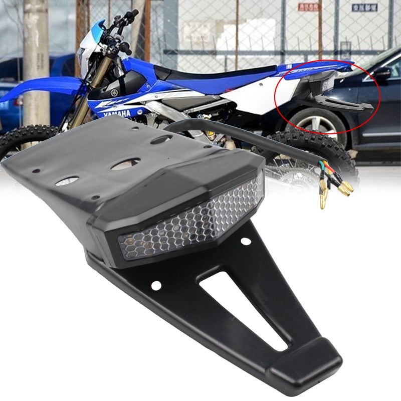 Zadnje svjetlo za off-road motocikl s LED-om, 12V, 30W, 3000LM, 3000K, Model Type B Large Baffle