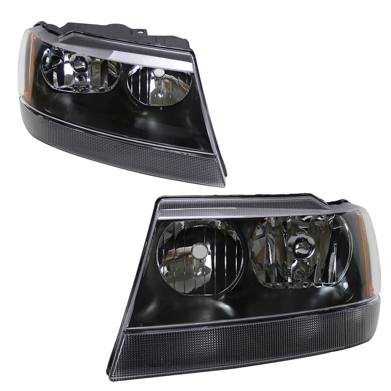 Prednji far Jeep Grand Cherokee GC99 (1999-2004), 12V, 55W, PC+ABS, bez žarulje