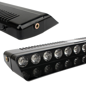 12 LED automobilska upozoravajuća lampica za prednje staklo, usisna čašica tip lopata (12V, 0.32A)