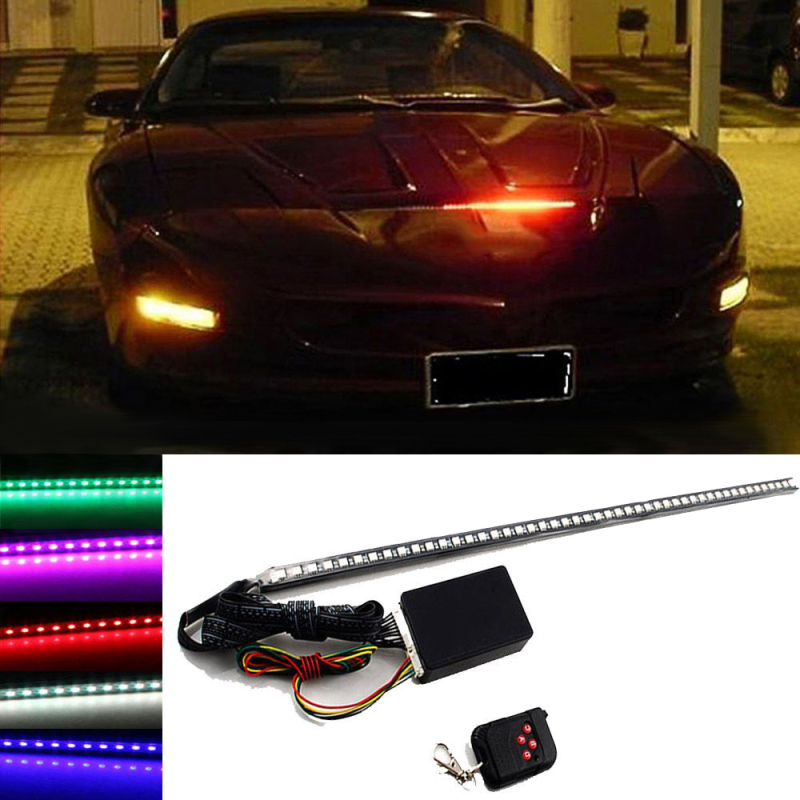 Automobilsko RGB LED svjetlo Thunderbolt Ranger, 48 LED, 12V, 5W, marquee bljesak za srednju rešetku