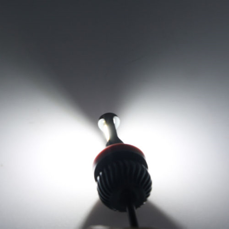 Dvobojna LED magl lampa za automobil, kompatibilna s H1/H3/H4/H7/H8/H11/9006/880, 20W, 12-24V, 720 lm, 50.000 h, aluminijsko kućište