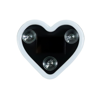 Unutarnja ambijentalna LED svjetlost za automobil, srcolikog oblika, bežična za C-pillar, univerzalna kompatibilnost, 5V, ABS+LED
