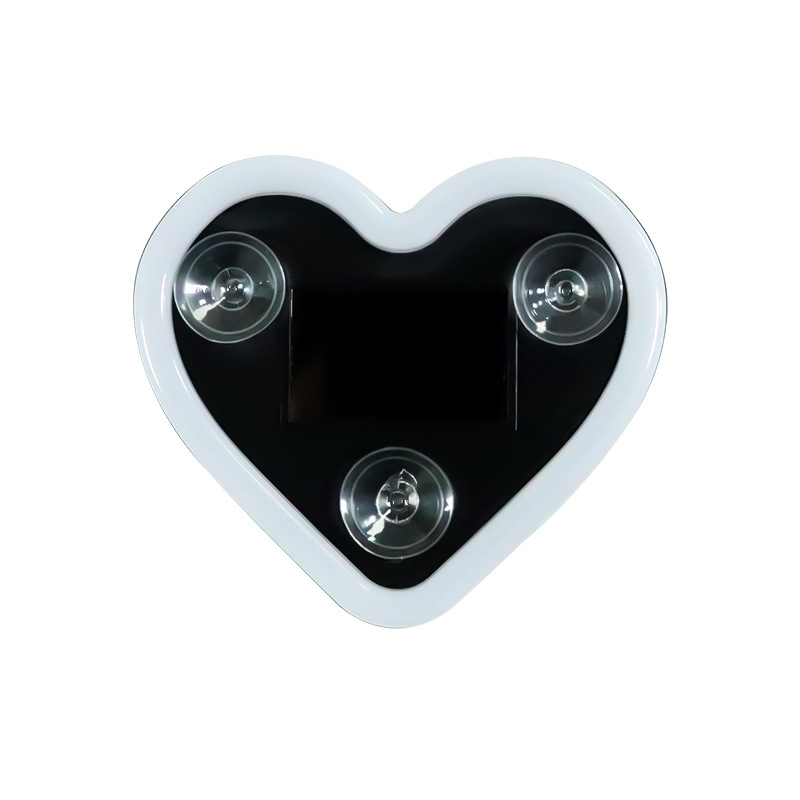 Unutarnja ambijentalna LED svjetlost za automobil, srcolikog oblika, bežična za C-pillar, univerzalna kompatibilnost, 5V, ABS+LED