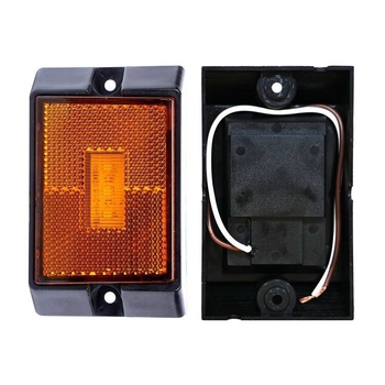 Amber LED bočno marker svjetlo za kamione – vodootporno, Model 101021, 12V, 1W, 80mA