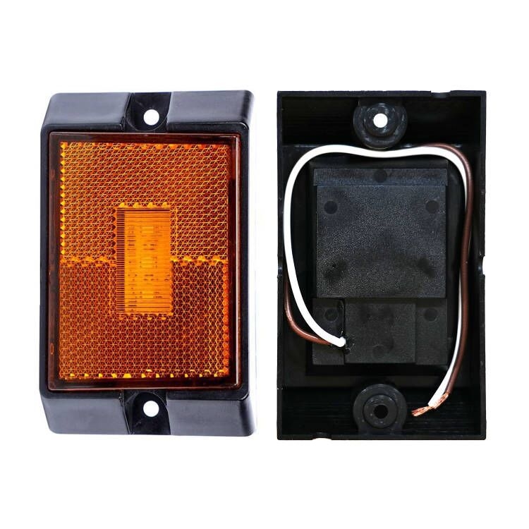 Amber LED bočno marker svjetlo za kamione – vodootporno, Model 101021, 12V, 1W, 80mA