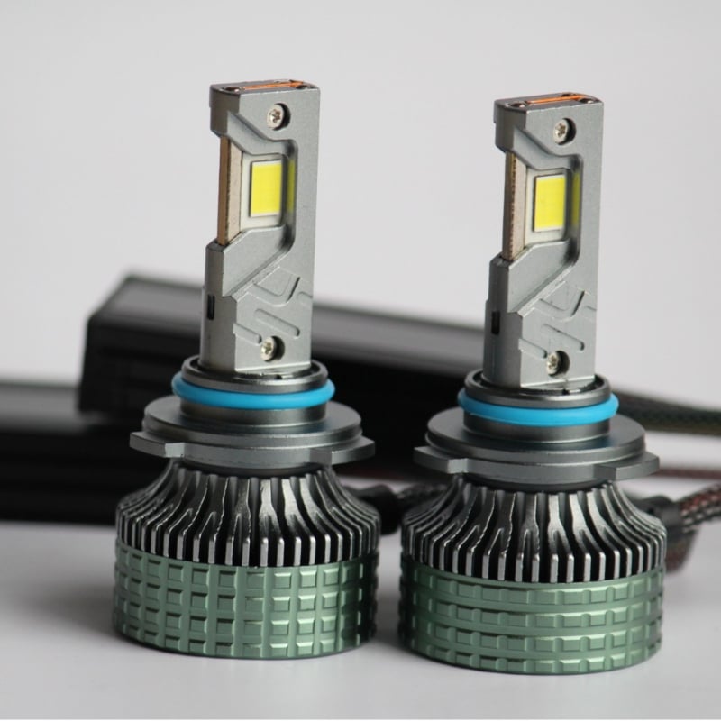 LED automobilske farove s tri bakrene cijevi, CSP8050, 12V, 260W/set, IP68, vijek trajanja 50000h