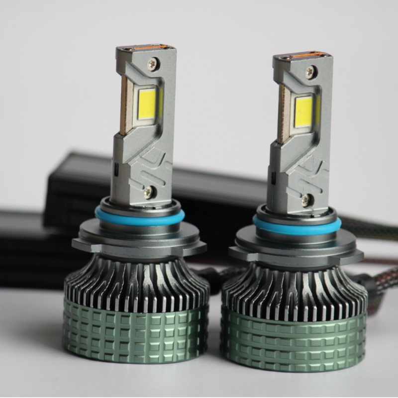 LED automobilske farove s tri bakrene cijevi, CSP8050, 12V, 260W/set, IP68, vijek trajanja 50000h