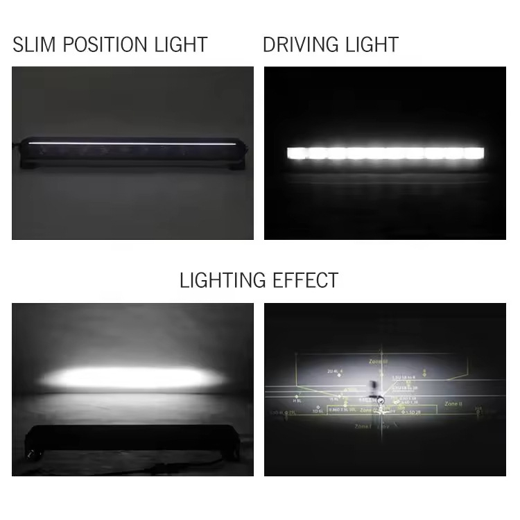 LED projektor na krovu za terensko vozilo Cm-58series, 40-175W, 12-24V, IP67, 4000-13200 lm