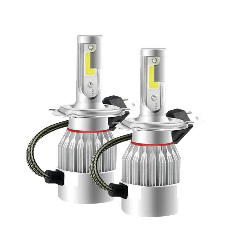 C6LED Prednje svjetlo za auto – kompatibilno s H1/H4/H7/H9/9012/9005/9006, spot leća, 200W, 9-36V, 5.4A