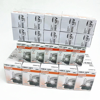 OSRAM halogenska automobilska žarulja za kamione, kompatibilna s H4/H7/H1/H3/H11, visok i nizak snop svjetla